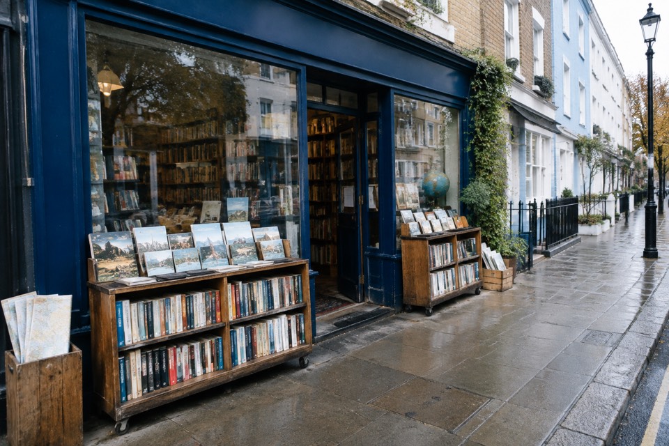 142 Portobello Road (Travel Book Shop), London