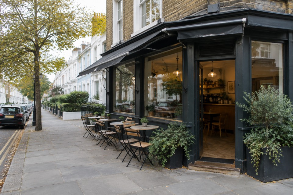303 Westbourne Park Road (Coffee Shop), London