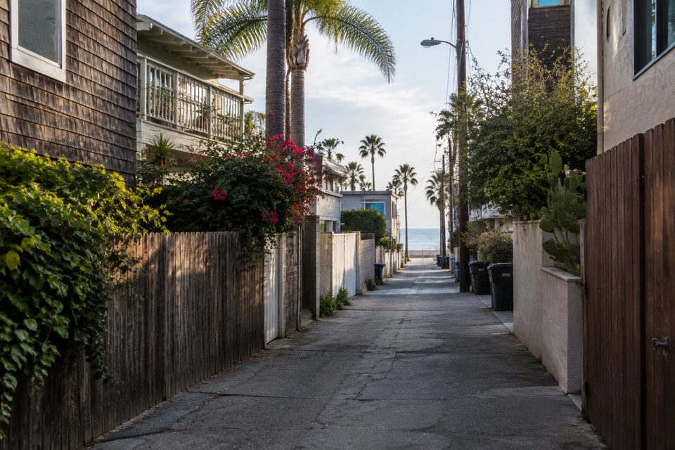 Alley behind Tina's House, Los Angeles
