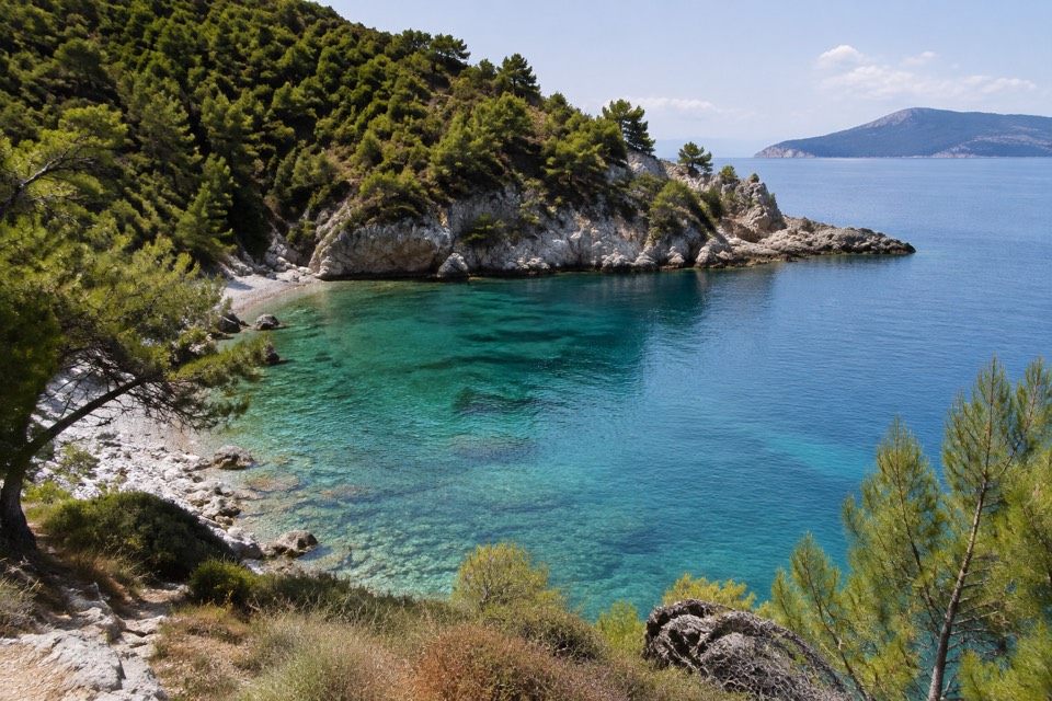 Amarandos Cove / Cape Amarantos, Skopelos