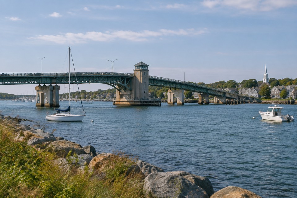 American Legion Memorial Bridge (Jaws Bridge), Edgartown