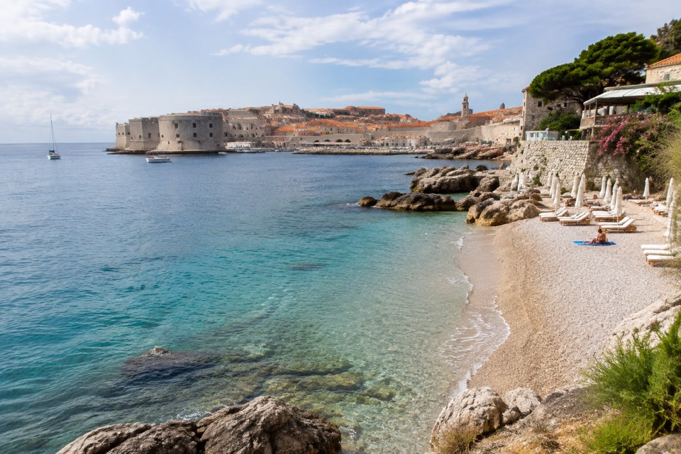 Banje Beach, Dubrovnik