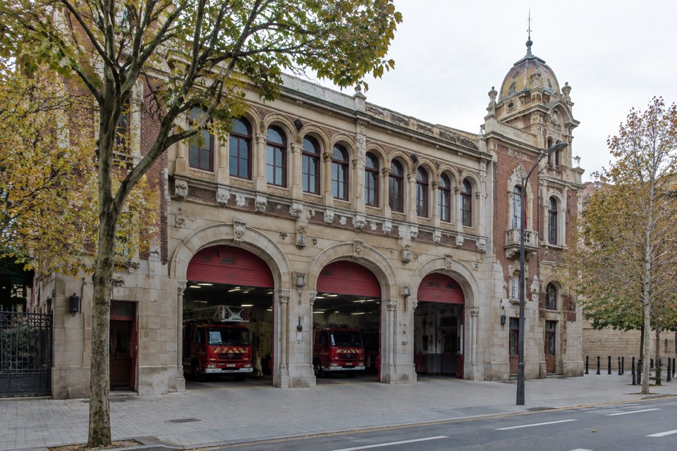 Barcelona fire station, Barcelona