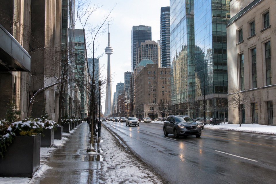 Bay Street (between Wellington and Front), Toronto