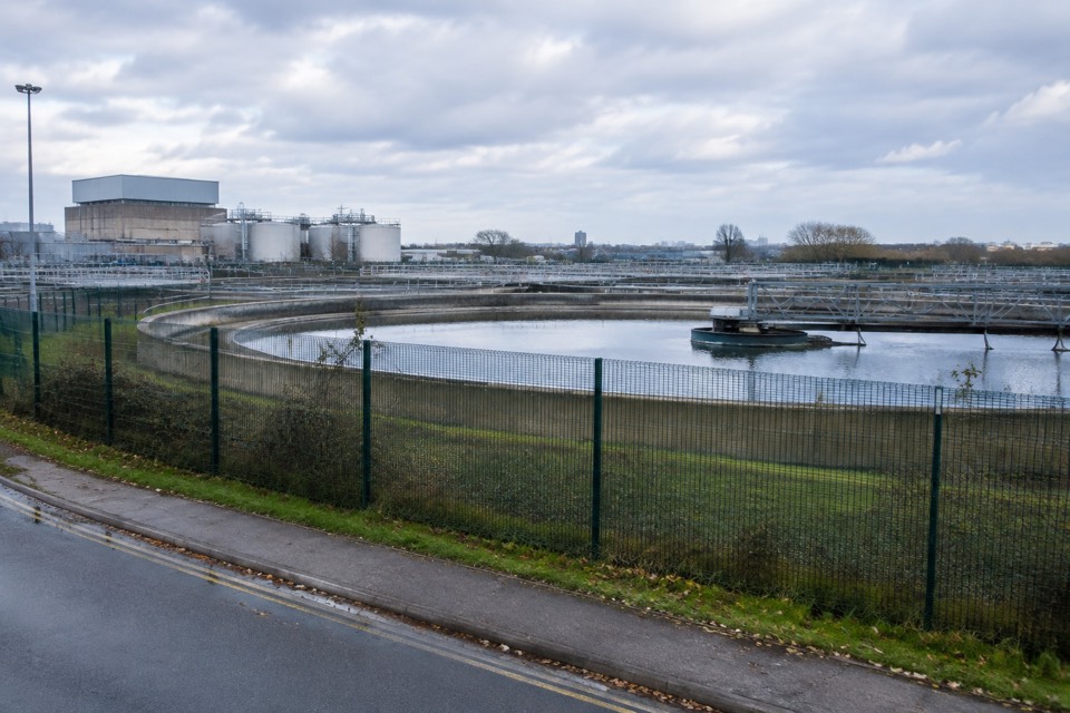 Beckton Sewage Works, London