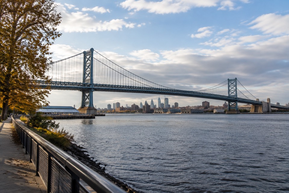 Benjamin Franklin Bridge, Philadelphia