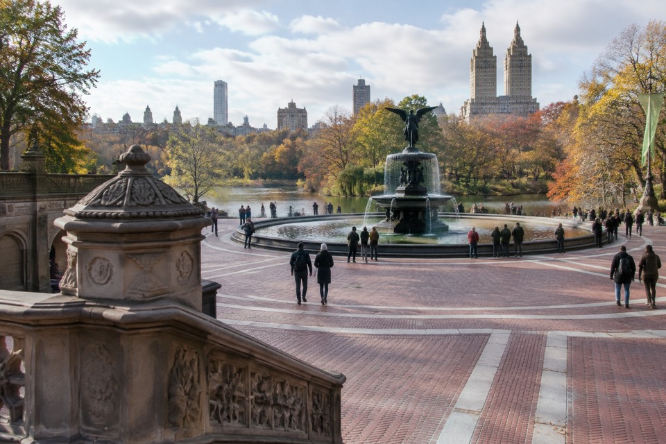 Bethesda Terrace & Fountain, New York