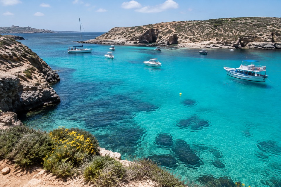 Blue Lagoon, Comino, Comino