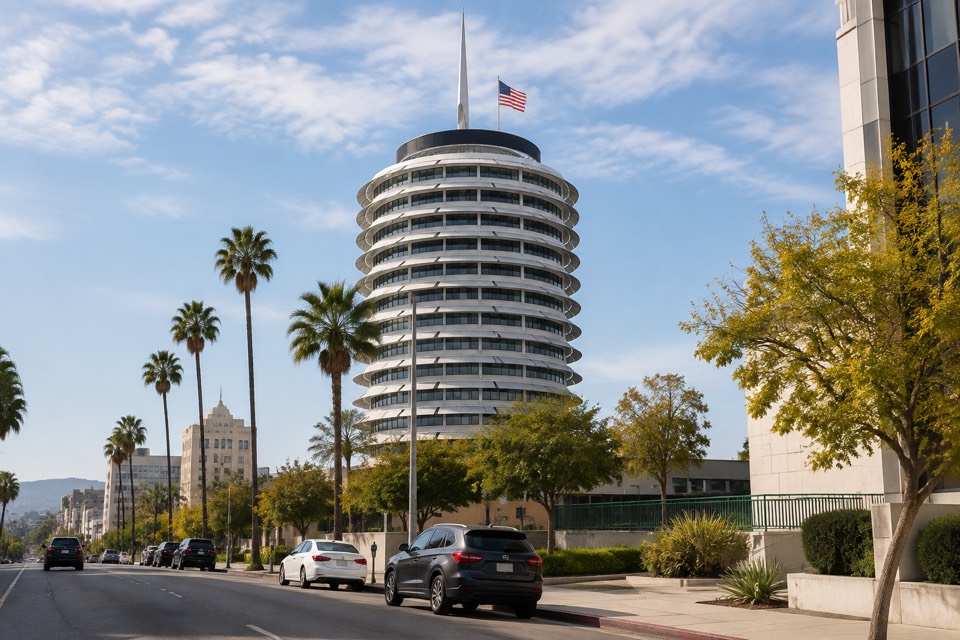 Capitol Records Building, Hollywood