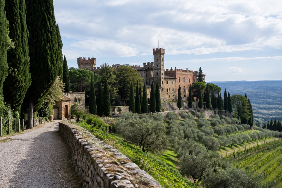 Castello di Brolio estate, Gaiole in Chianti