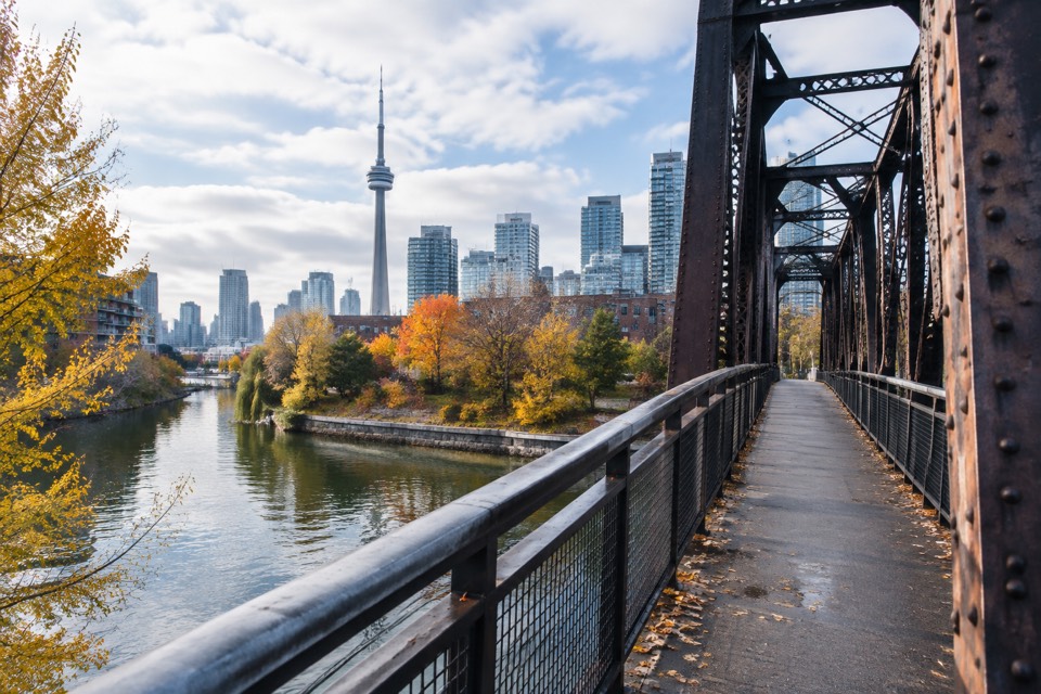 Cherry Street Bridge, Toronto