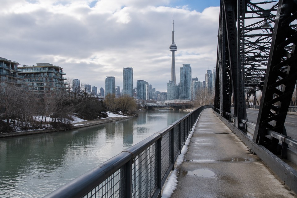 Cherry Street Bridge, Toronto