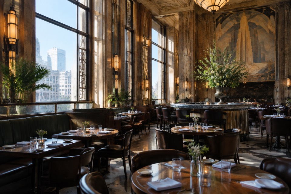 Cicada Restaurant (Oviatt Building), Los Angeles