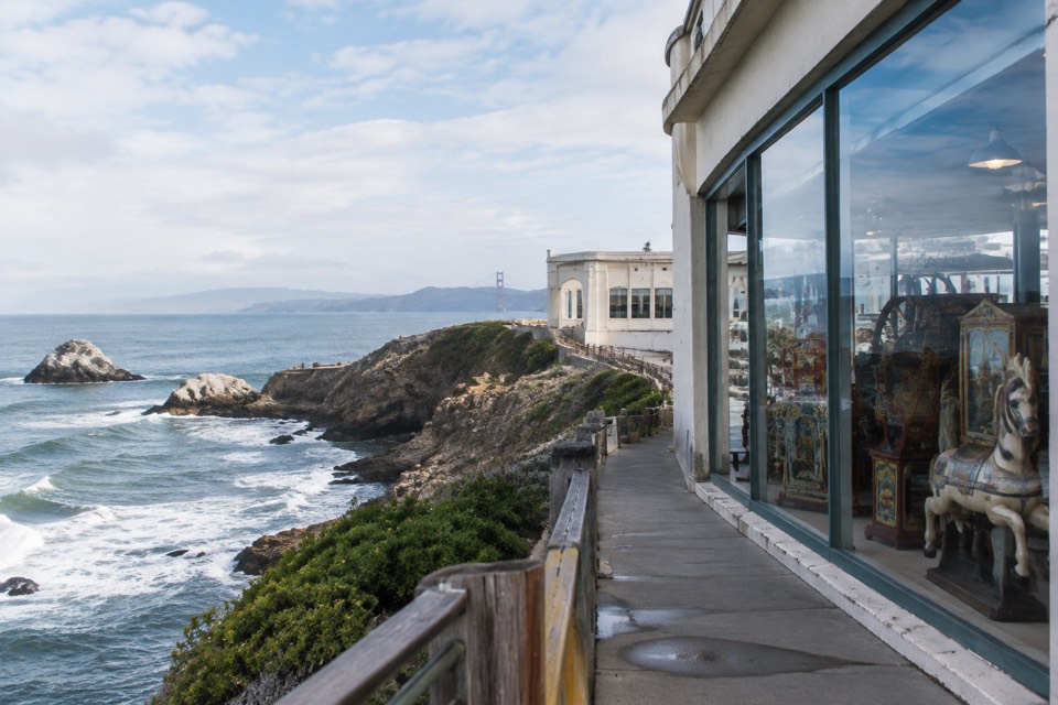Cliff House area / Musée Mécanique (original location at Land's End), San Francisco