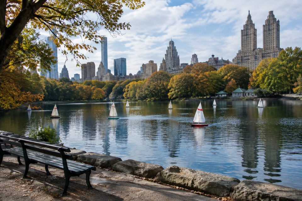 Conservatory Water, Central Park, New York City
