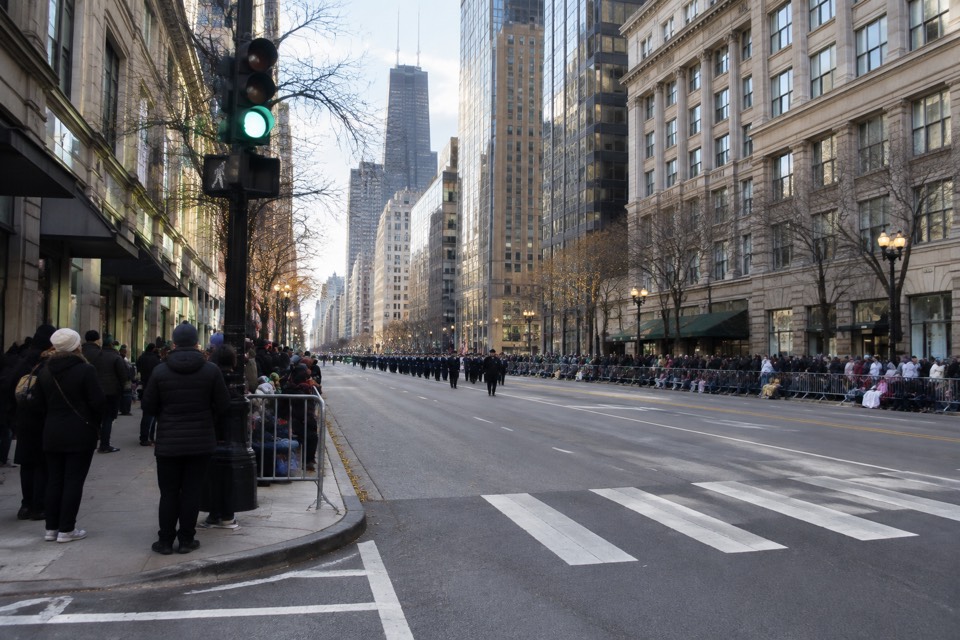 Dearborn Street & Adams Street (Parade route), Chicago