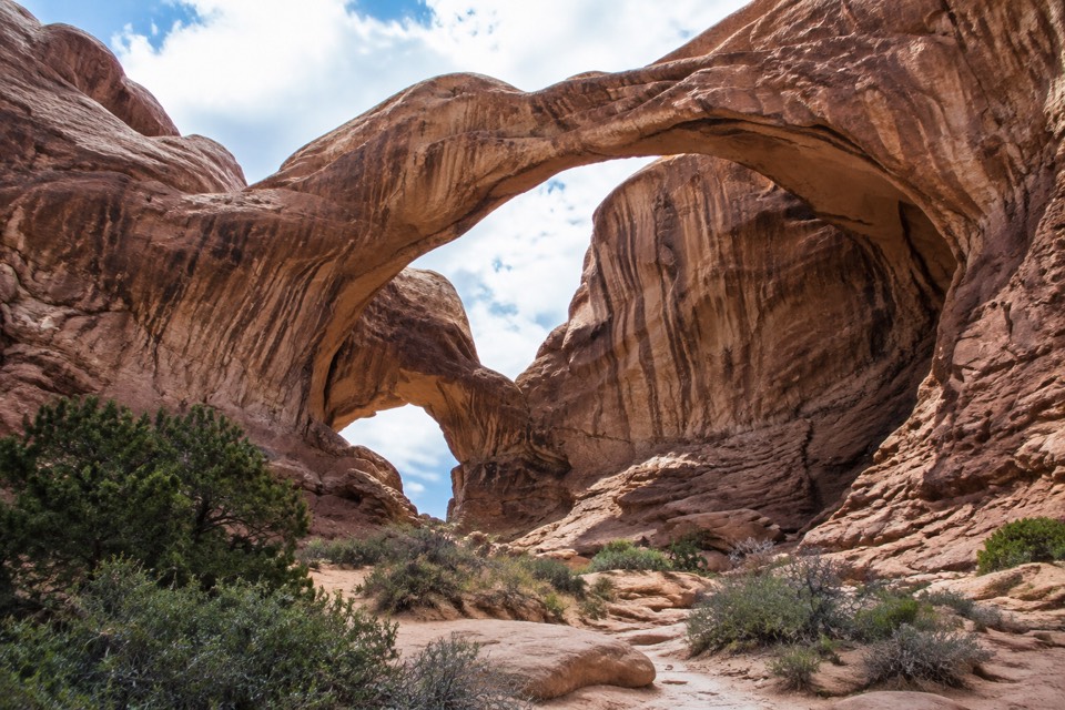 Double Arch, Moab