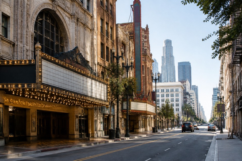 Downtown Los Angeles Broadway District Theaters, Los Angeles