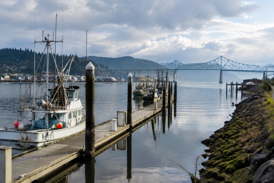 East End Mooring Basin, Astoria