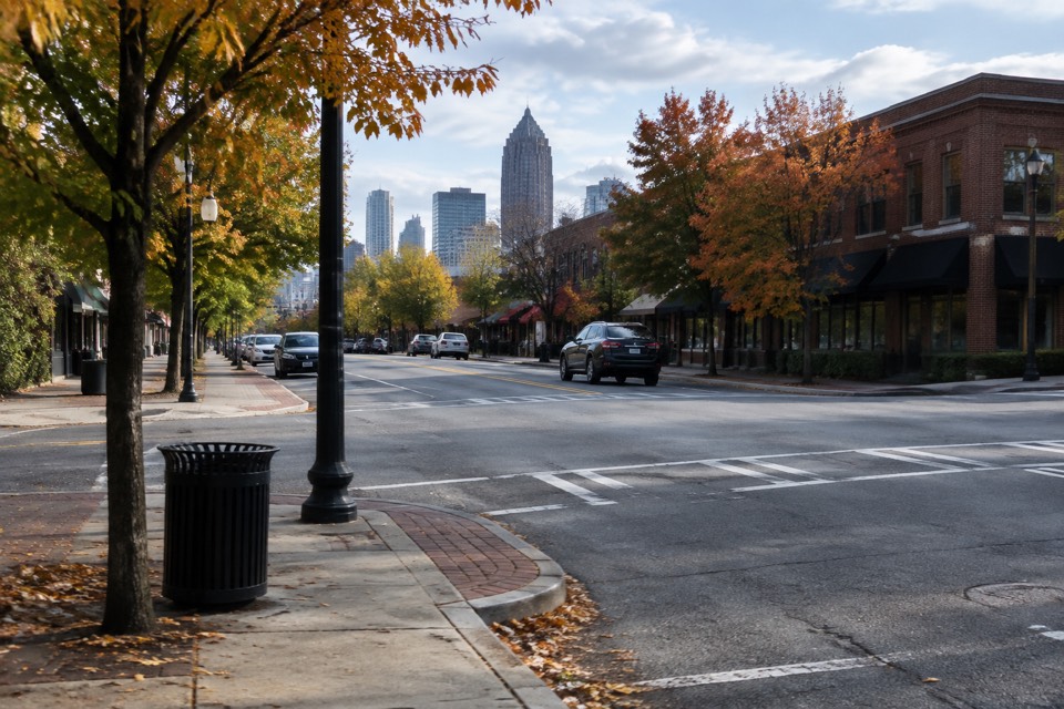 Edgewood Avenue NE at Park Place NE, Atlanta