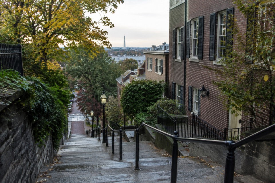 Exorcist Steps (Hitchcock Steps), Washington