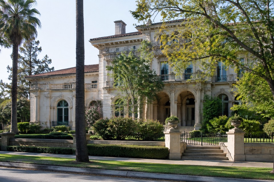 Francis's Mansion (Ahmanson Mansion), Los Angeles