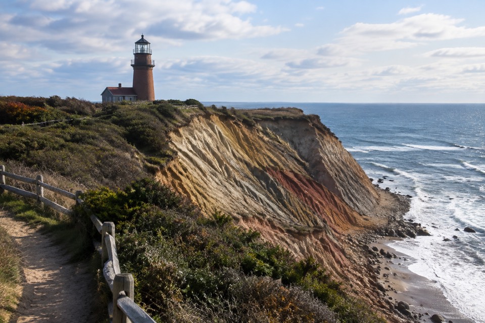 Gay Head Cliffs / Aquinnah Lighthouse, Aquinnah