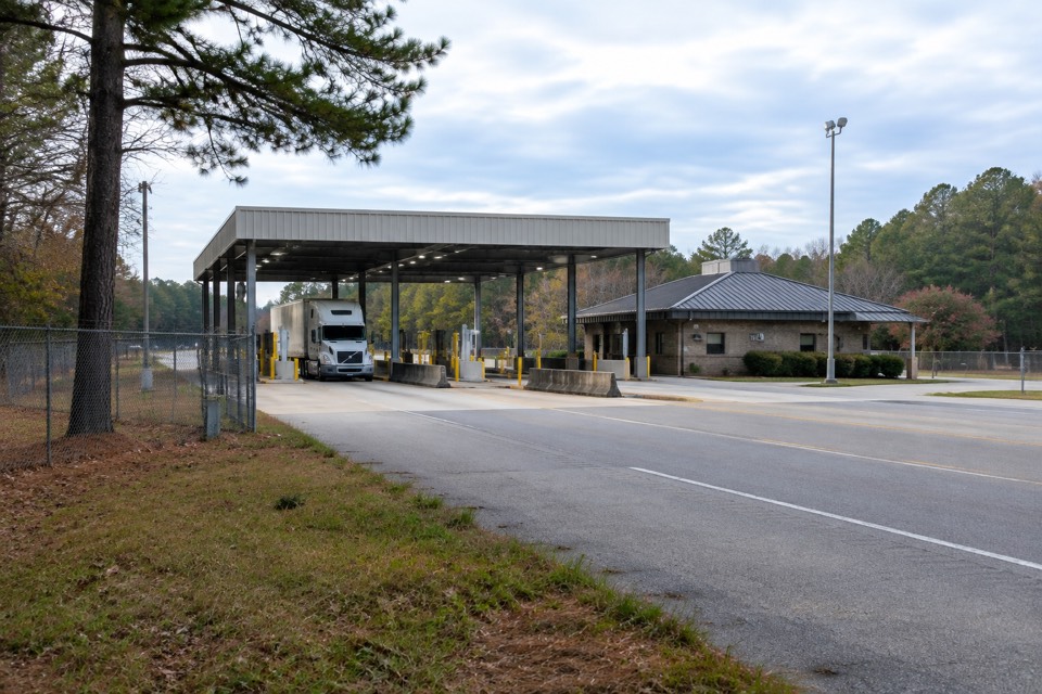 Georgia Department of Transportation GDOT weigh station, Lithia Springs