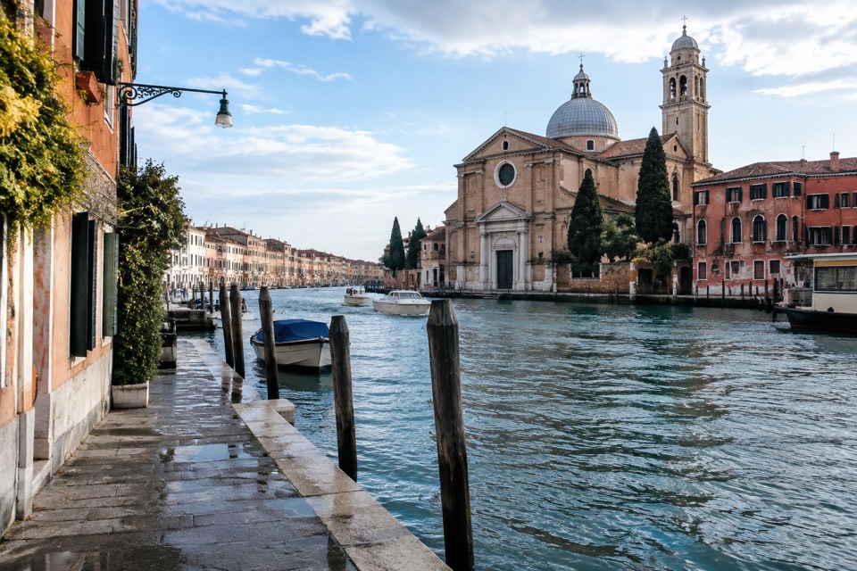 Grand Canal and San Barnaba area, Venice