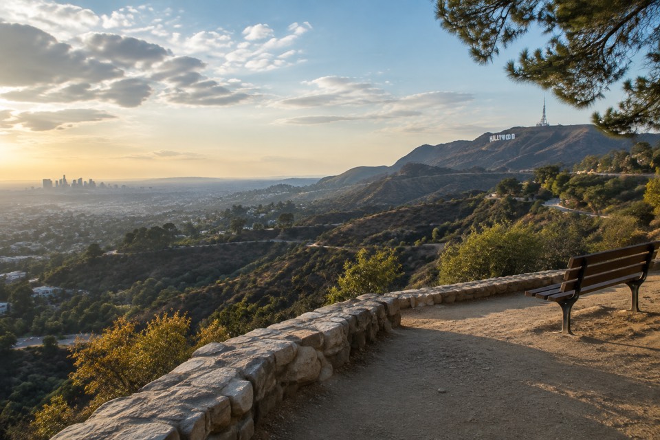 Griffith Park - Mount Hollywood Drive Lookout, Los Angeles