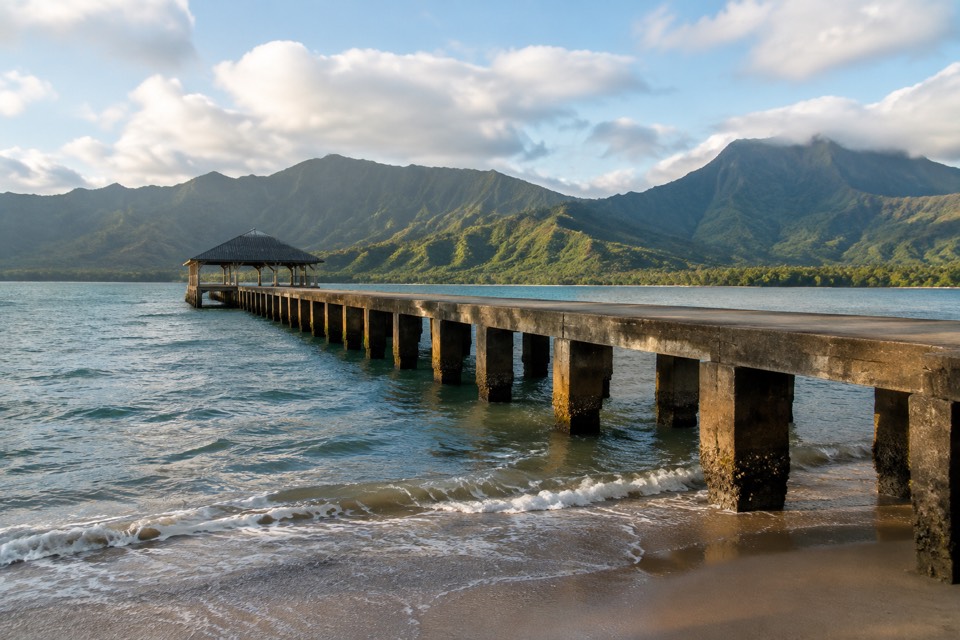Hanalei Pier, Hanalei