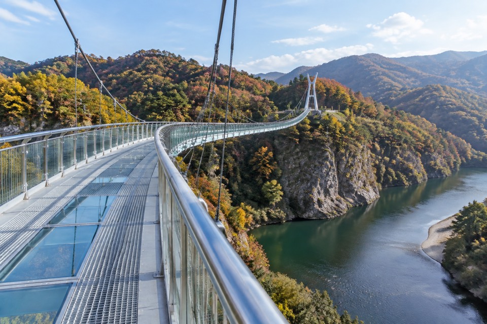Hantan River Skybridge, Pocheon-si
