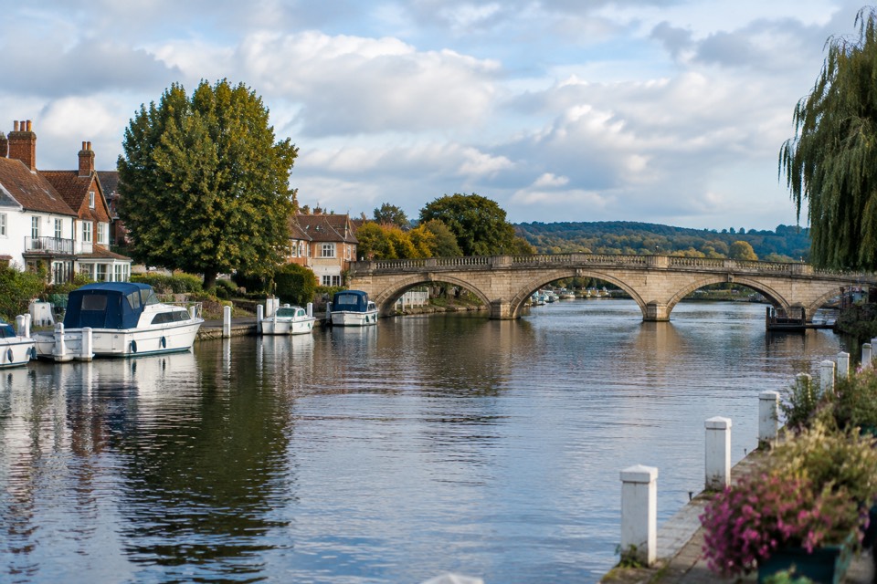 Henley-on-Thames Bridge and River, Henley-on-Thames