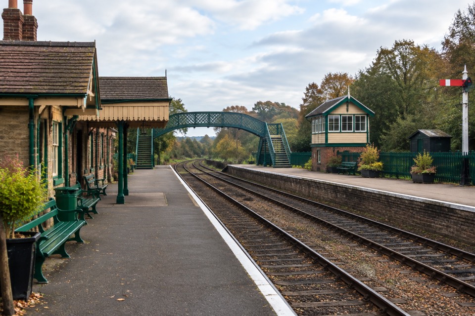 Horsted Keynes railway station (Bluebell Railway), Horsted Keynes