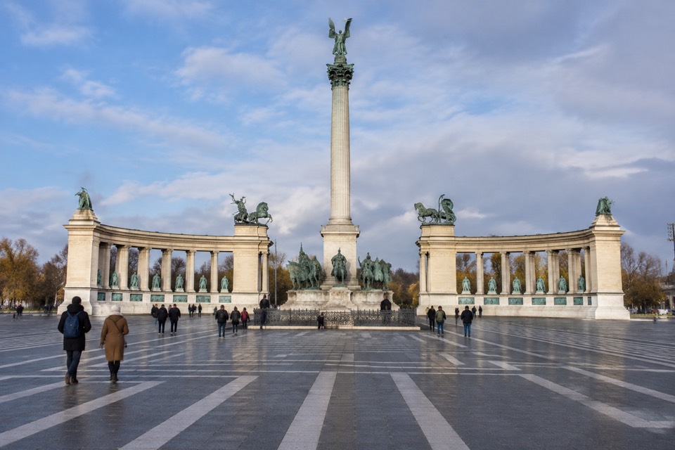 Hősök tere (Heroes' Square), Budapest