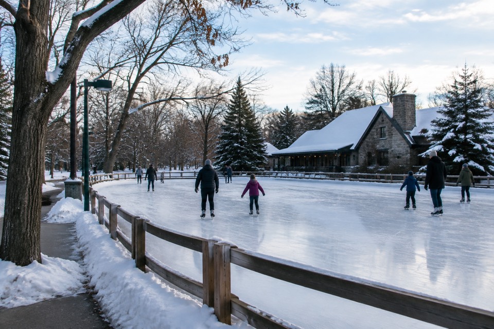 Hubbard Woods Park / Ice Rink, Winnetka