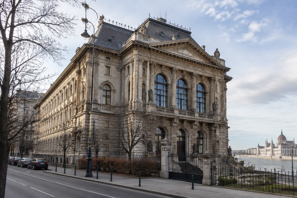 Hungarian Television headquarters (former Stock Exchange Palace), Budapest