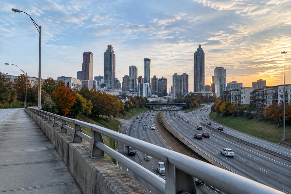 Jackson Street Bridge / Freedom Parkway, Atlanta
