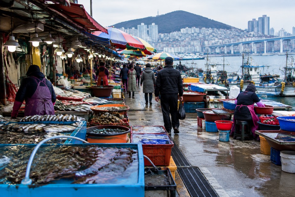 Jagalchi Market, Busan