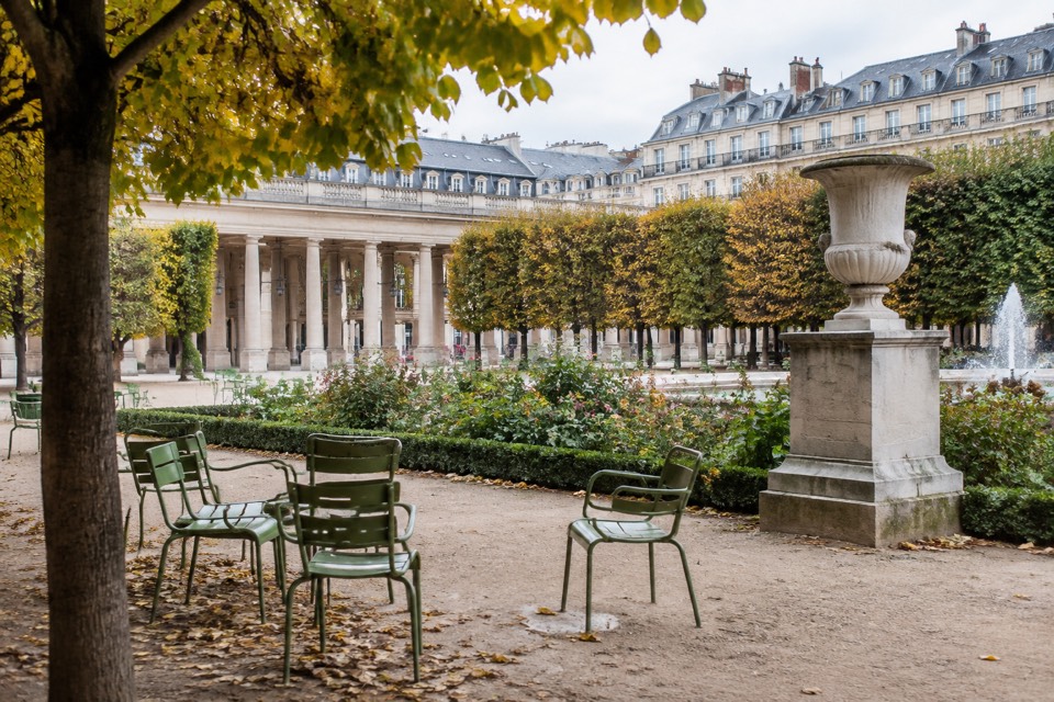 Jardin du Palais Royal, Paris