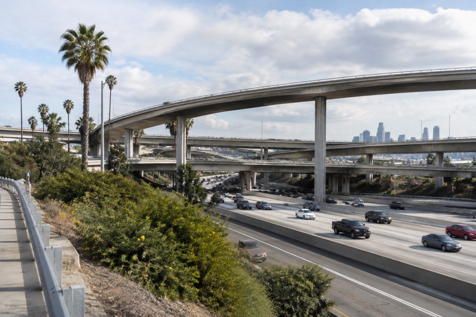 Judge Harry Pregerson Interchange (I-105/I-110), Los Angeles