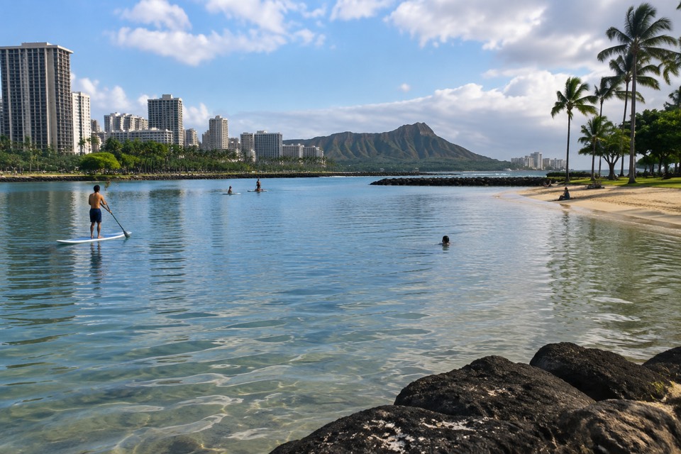Kahanamoku Lagoon, Honolulu