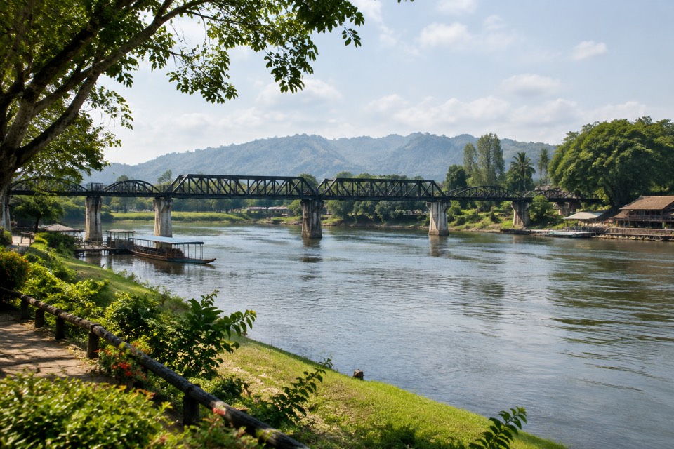Kanchanaburi River Kwai area, Kanchanaburi