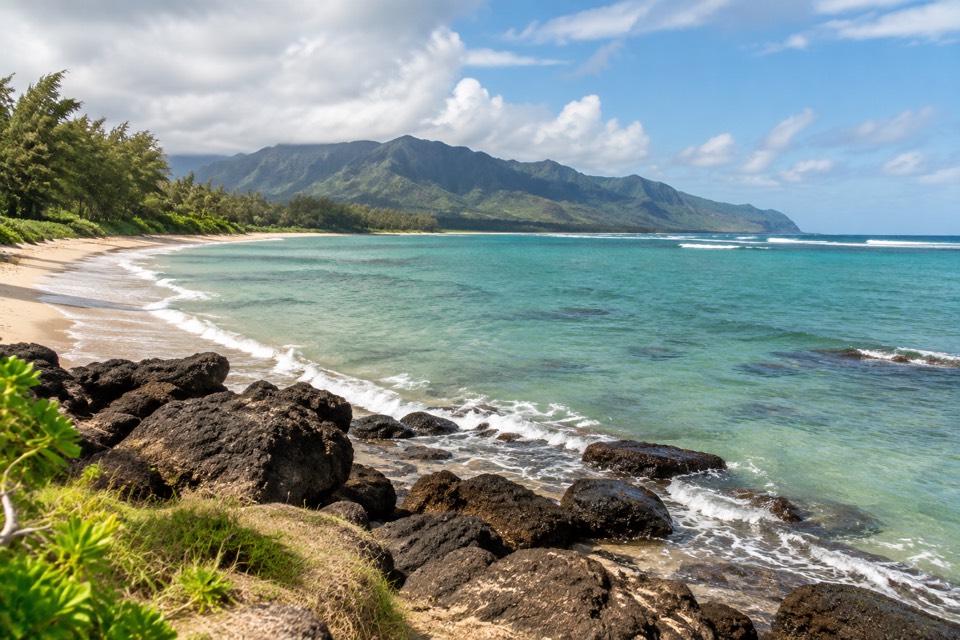 Kawela Bay, Kahuku