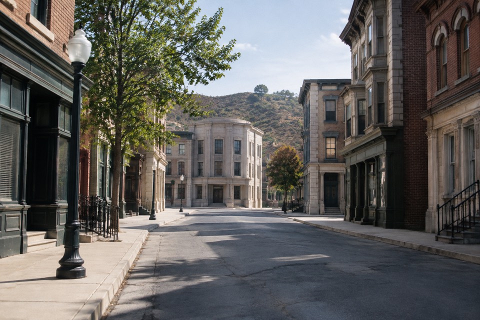 Kings Row backlot, Burbank