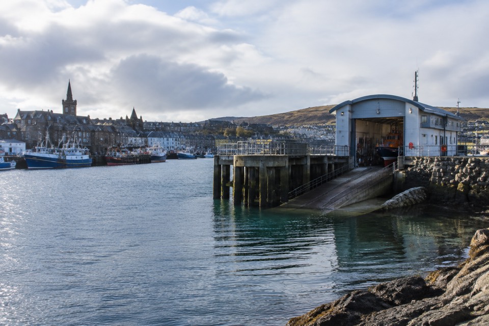 Lerwick Harbour and Lifeboat Pier, Lerwick
