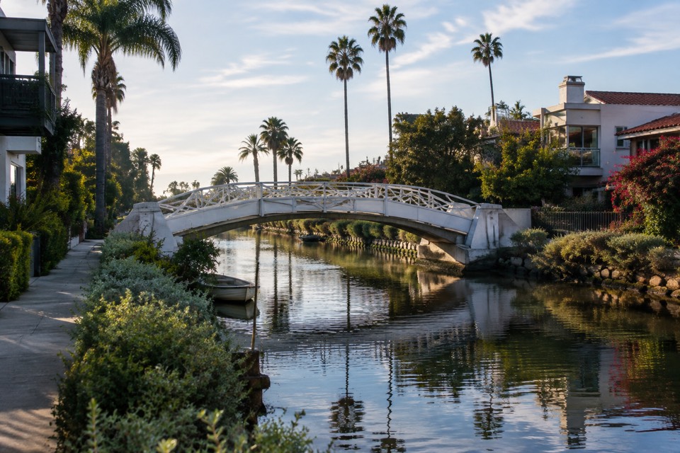 Linnie Canal Bridge, Los Angeles