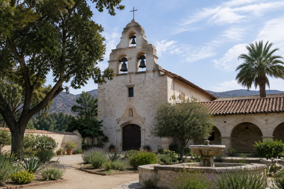 Mission San Fernando Rey de España, Mission Hills