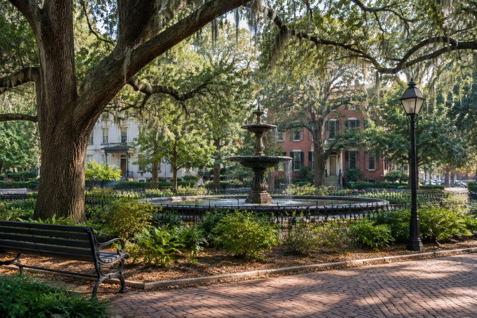 Monterey Square, Savannah