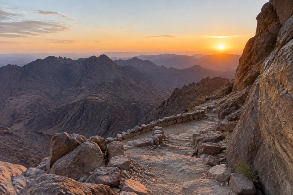 Mount Sinai (Ras Safsafa area), Saint Catherine